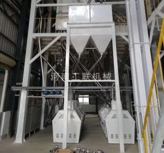 100吨荞麦磨粉生产加工设备